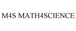 M4S MATH4SCIENCE trademark