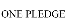 ONE PLEDGE trademark