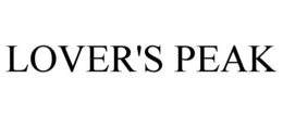 LOVER'S PEAK trademark