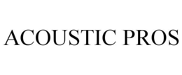ACOUSTIC PROS trademark