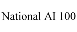 NATIONAL AI 100 trademark