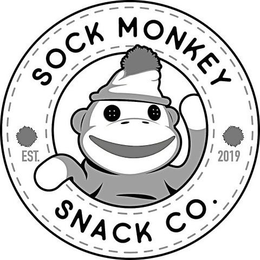 SOCK MONKEY SNACK CO. EST. 2019 trademark