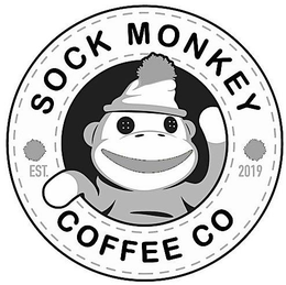 SOCK MONKEY COFFEE CO EST. 2019 trademark