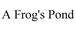 A FROG'S POND trademark