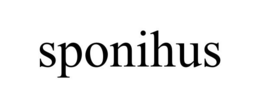 SPONIHUS trademark