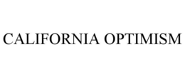 CALIFORNIA OPTIMISM trademark