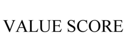VALUE SCORE trademark