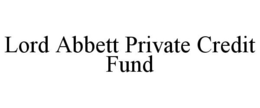 LORD ABBETT PRIVATE CREDIT FUND trademark