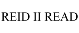 REID II READ trademark