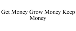 GET MONEY GROW MONEY KEEP MONEY trademark