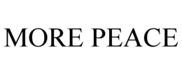 MORE PEACE trademark