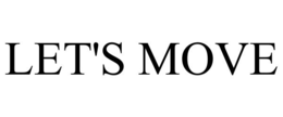LET'S MOVE trademark