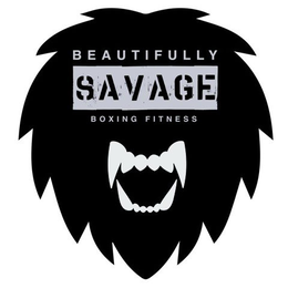 BEAUTIFULLY SAVAGE BOXING FITNESS trademark