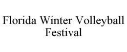 FLORIDA WINTER VOLLEYBALL FESTIVAL trademark
