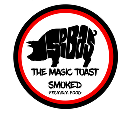 SEBAS THE MAGIC TOAST SMOKED  PREMIUM FOOD trademark
