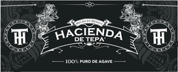 HT HACIENDA DE TEPA HT HECHO EN MEXICO 100 % PURO AGAVE trademark