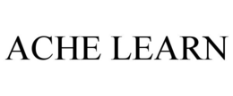ACHE LEARN trademark