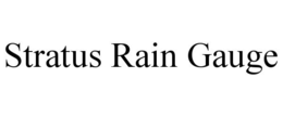 STRATUS RAIN GAUGE trademark