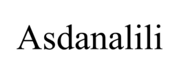 ASDANALILI trademark