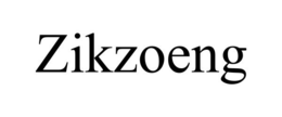 ZIKZOENG trademark