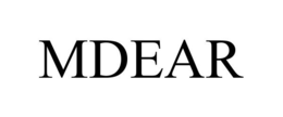MDEAR trademark