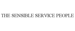THE SENSIBLE SERVICE PEOPLE trademark
