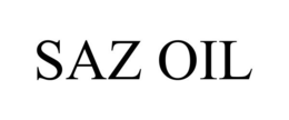 SAZ OIL trademark