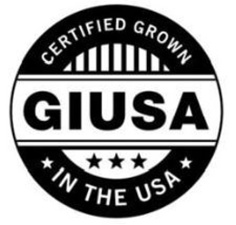 GIUSA CERTIFIED GROWN IN THE USA trademark