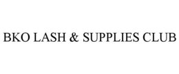 BKO LASH & SUPPLIES CLUB trademark