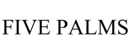 FIVE PALMS trademark