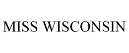 MISS WISCONSIN trademark