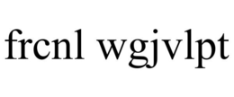 FRCNL WGJVLPT trademark