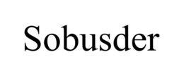 SOBUSDER trademark