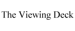 THE VIEWING DECK trademark