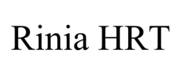 RINIA HRT trademark