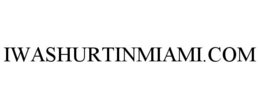 IWASHURTINMIAMI.COM trademark