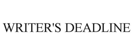 WRITER'S DEADLINE trademark