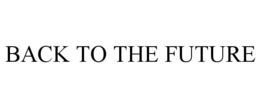 BACK TO THE FUTURE trademark