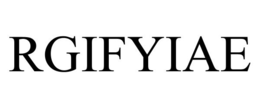 RGIFYIAE trademark