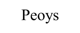 PEOYS trademark