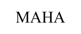 MAHA trademark