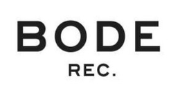 BODE REC. trademark