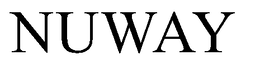 NUWAY trademark