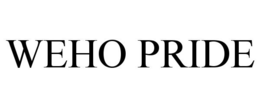 WEHO PRIDE trademark