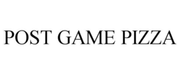 POST GAME PIZZA trademark