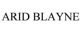 ARID BLAYNE trademark