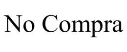 NO COMPRA trademark
