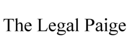 THE LEGAL PAIGE trademark