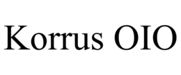 KORRUS OIO trademark