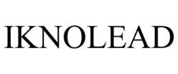IKNOLEAD trademark